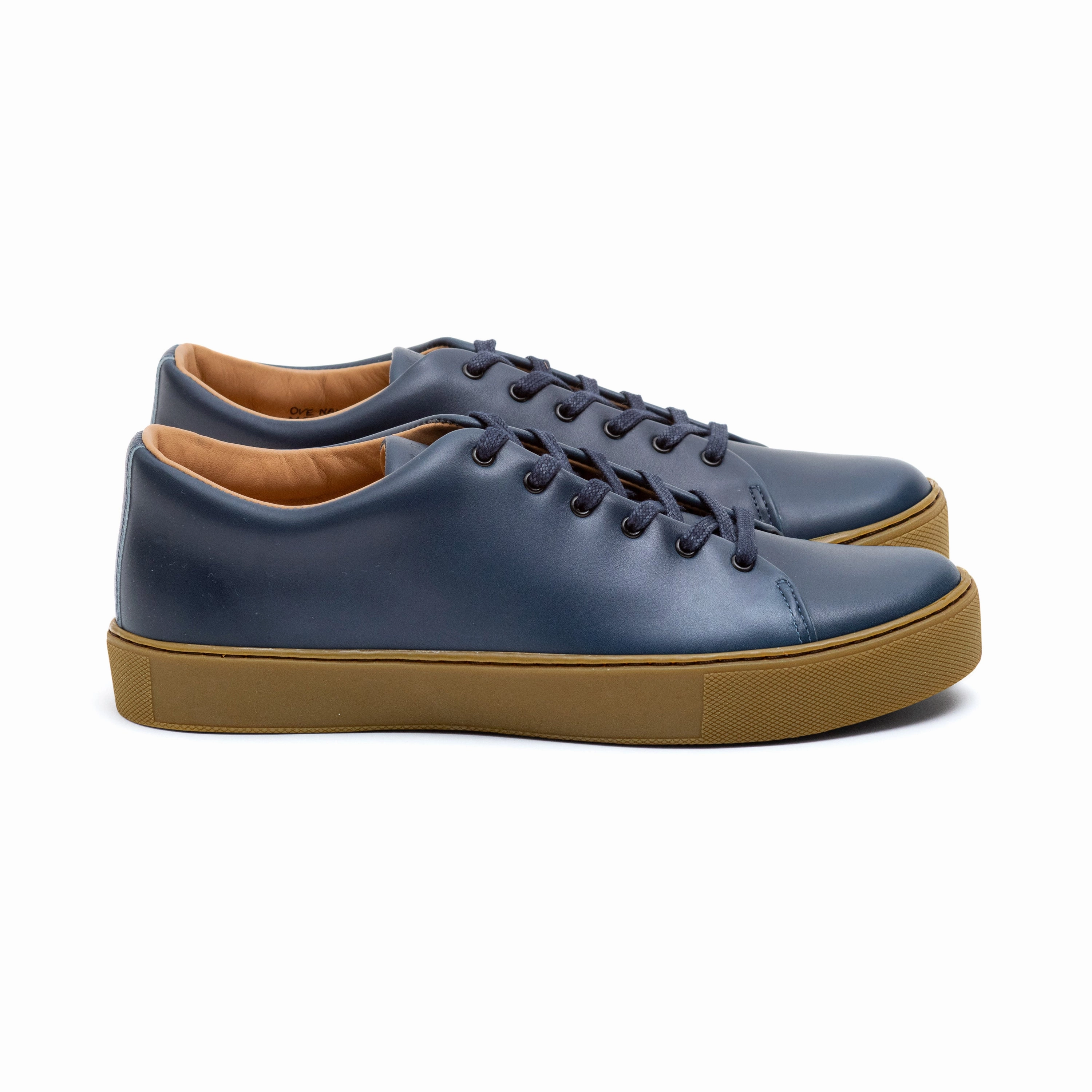 Overstone Derby - Navy Calf