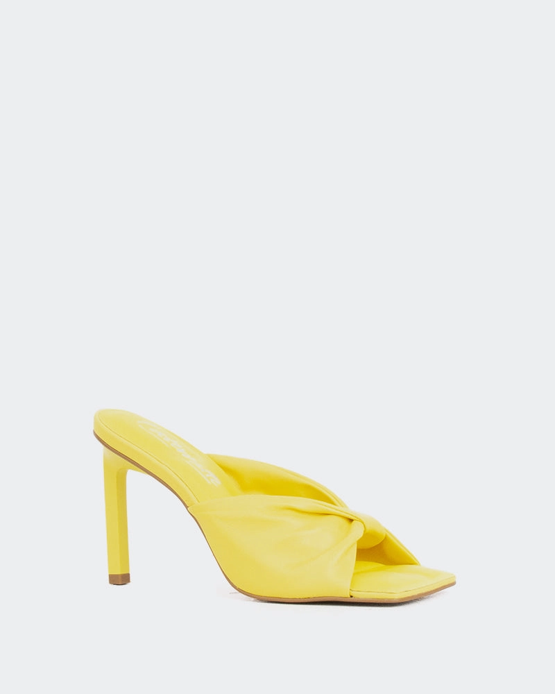 Paqueta, Yellow Leather/Cuir Jaune