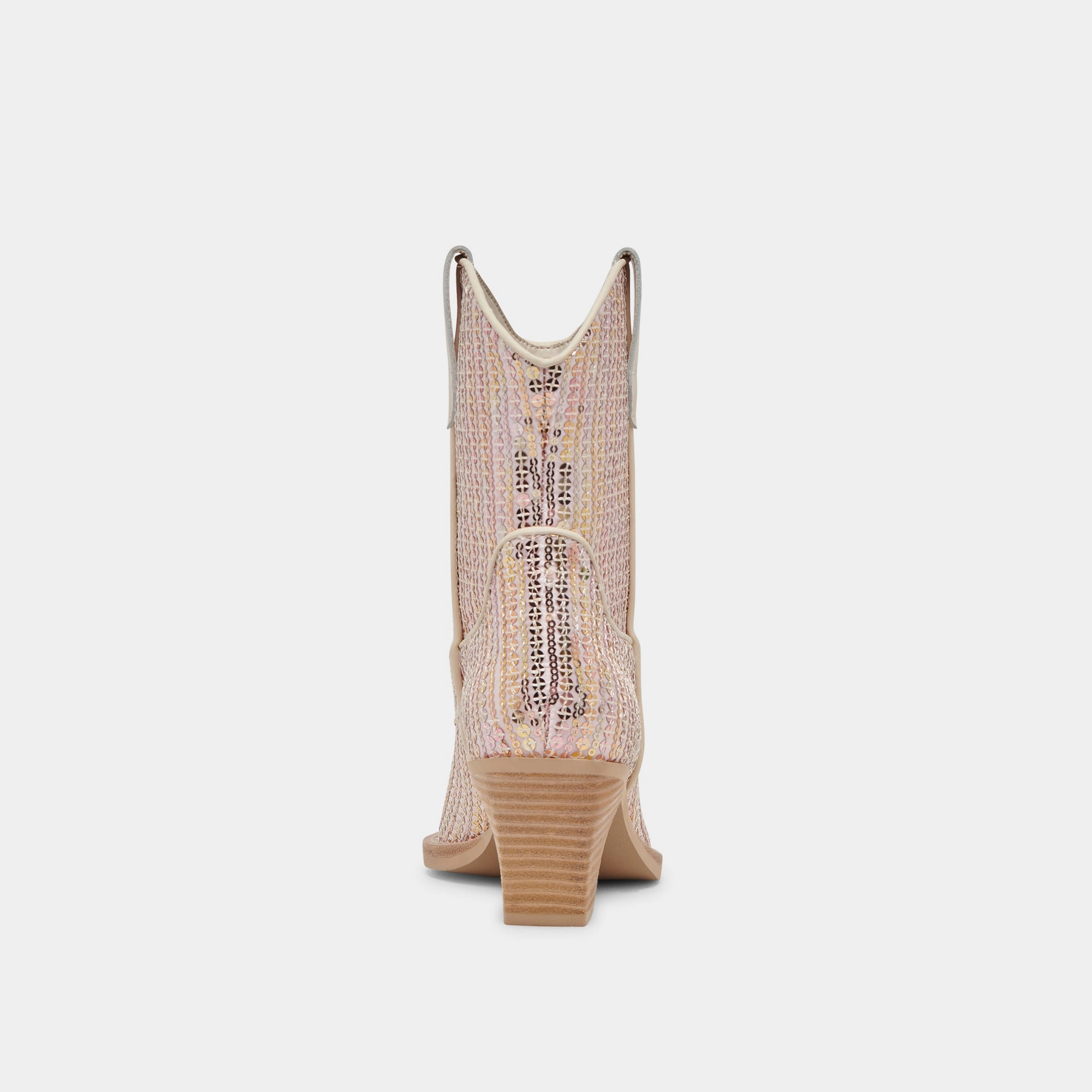 RUNA SEQUIN BOOTS CREME SEQUIN