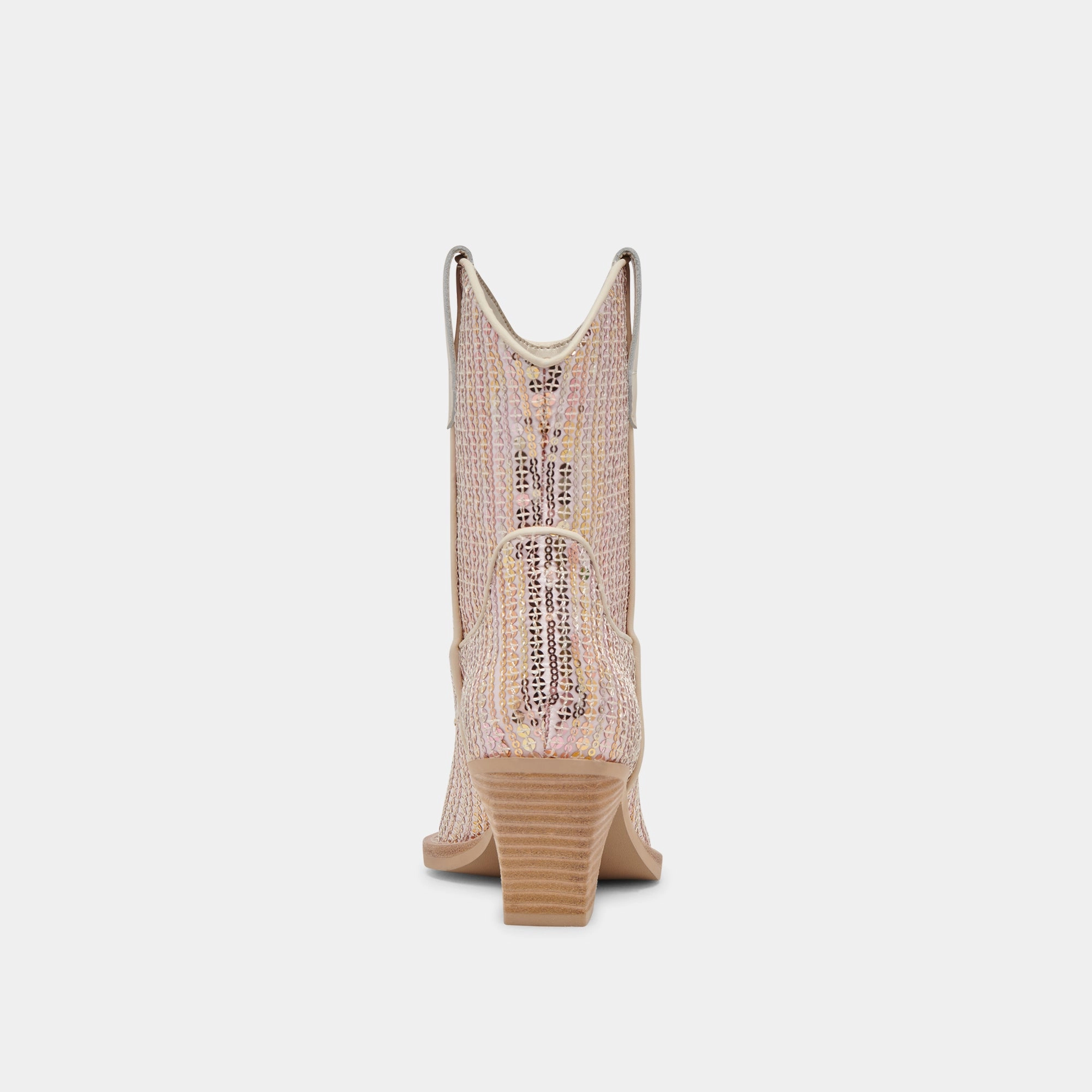 RUNA SEQUIN BOOTS CREME SEQUIN