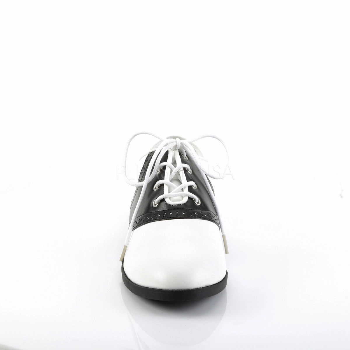 SADDLE-50  Black-White Pu