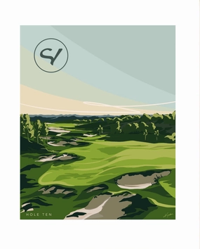 Sand Valley #10 Print