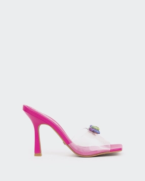 Sanya, Fucshia Clear/Vinyl Fucshia
