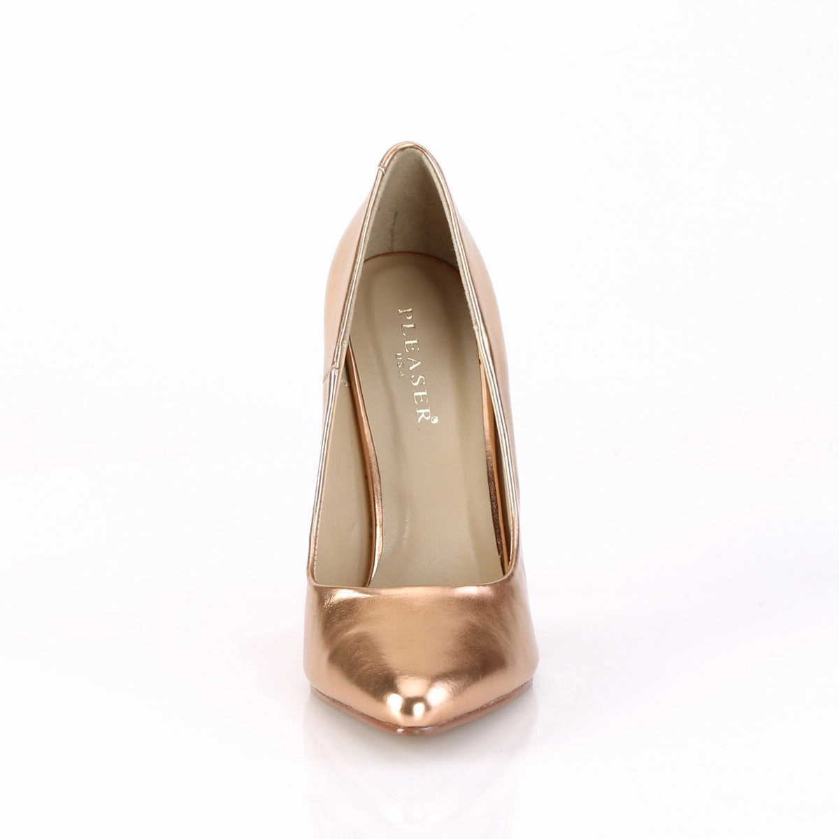 SEDUCE-420  Rose Gold Metallic Pu