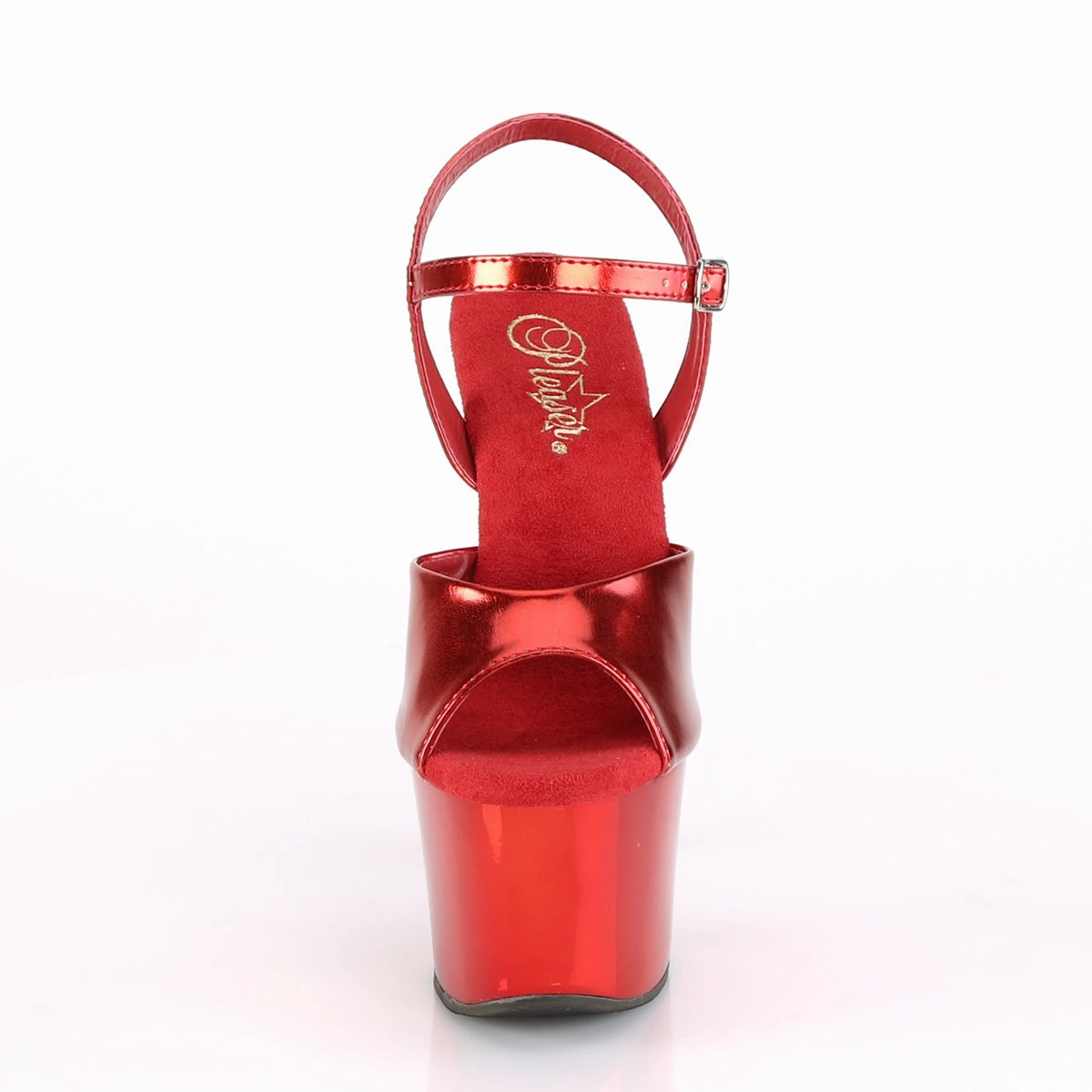 SKY-309TTG  Red Metallic Pu/Red Chrome-Glitter