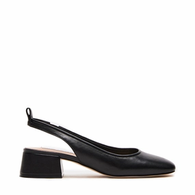 Smitten Flat Shoe BLACK LEATHER