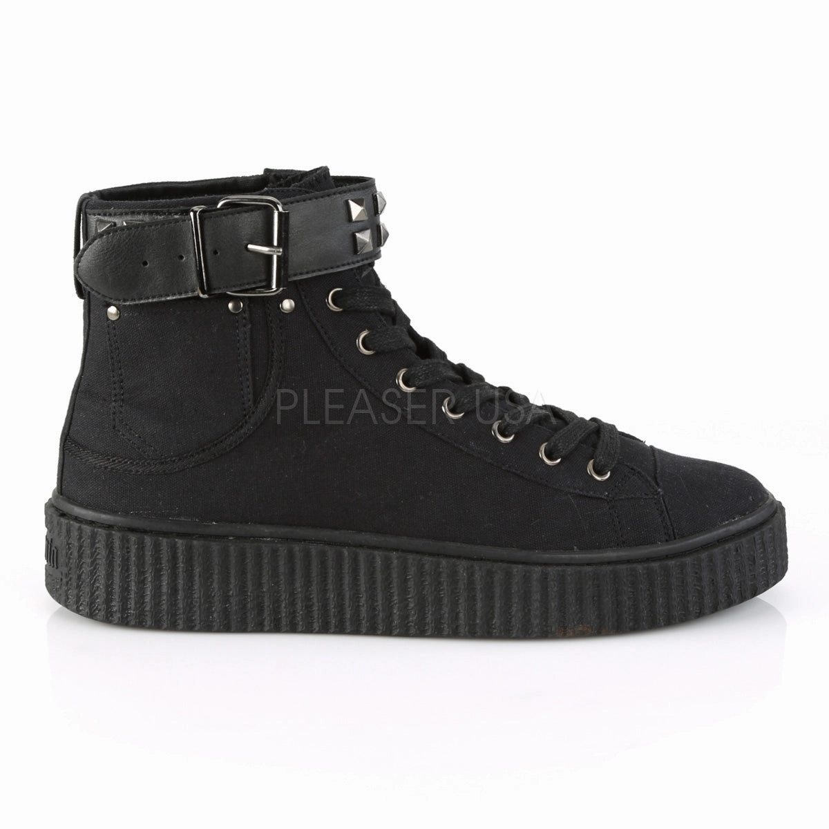 SNEEKER-255  Black Canvas