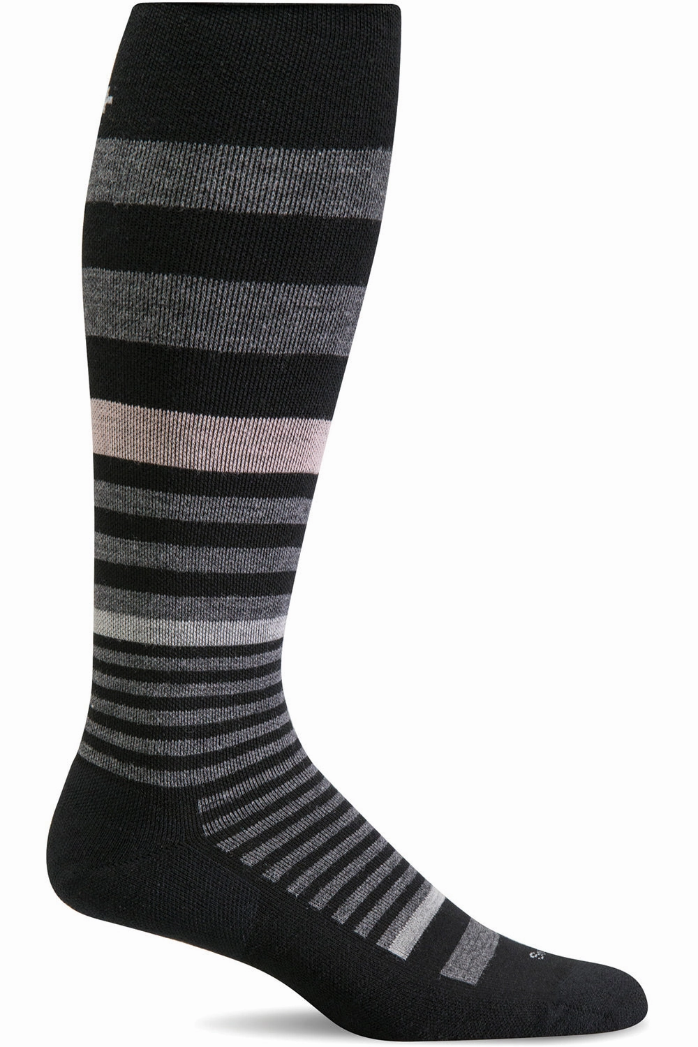 Sockwell Women's Orbital Stripe Graduated Compression Sock