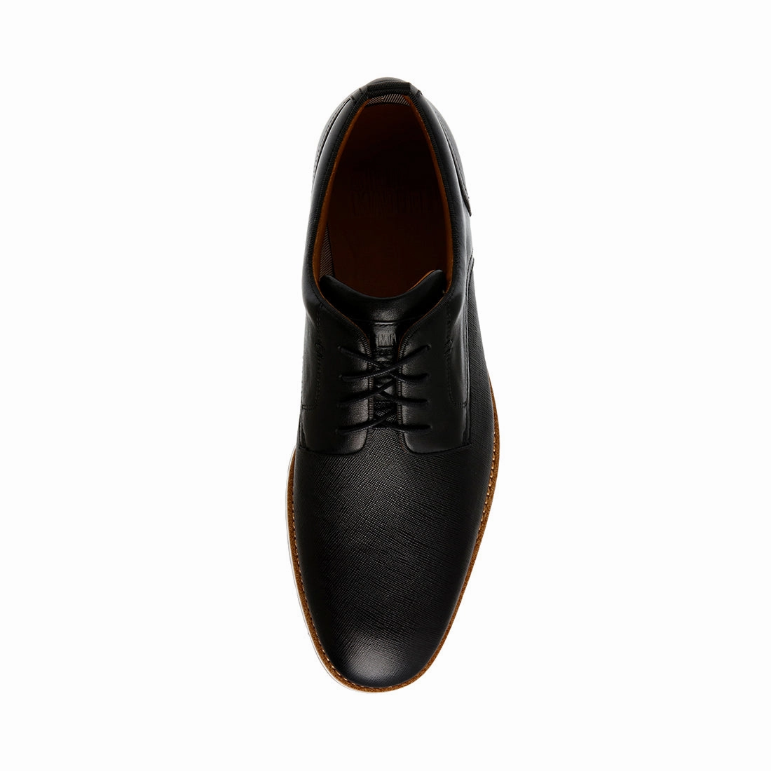 Spently Casual Shoe BLACK LEATHER