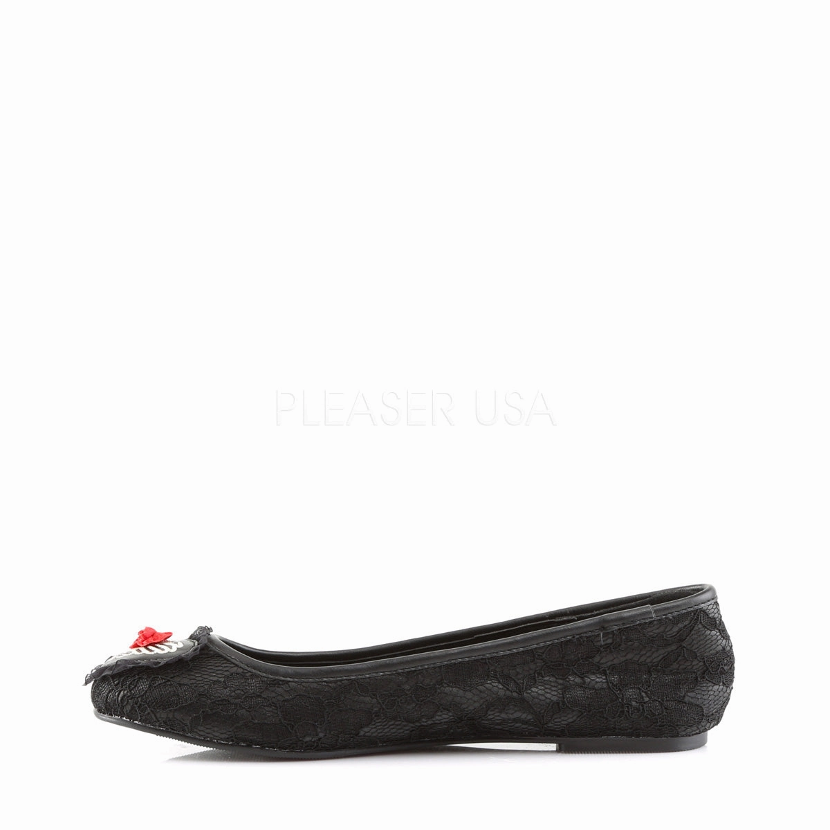 STAR-25  Black Vegan Leather-Lace