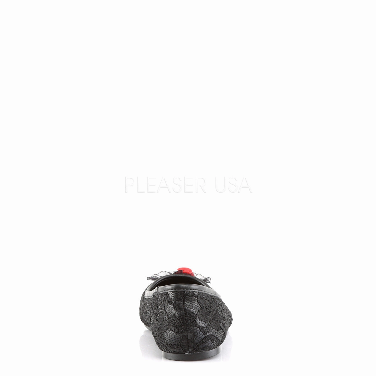 STAR-25  Black Vegan Leather-Lace
