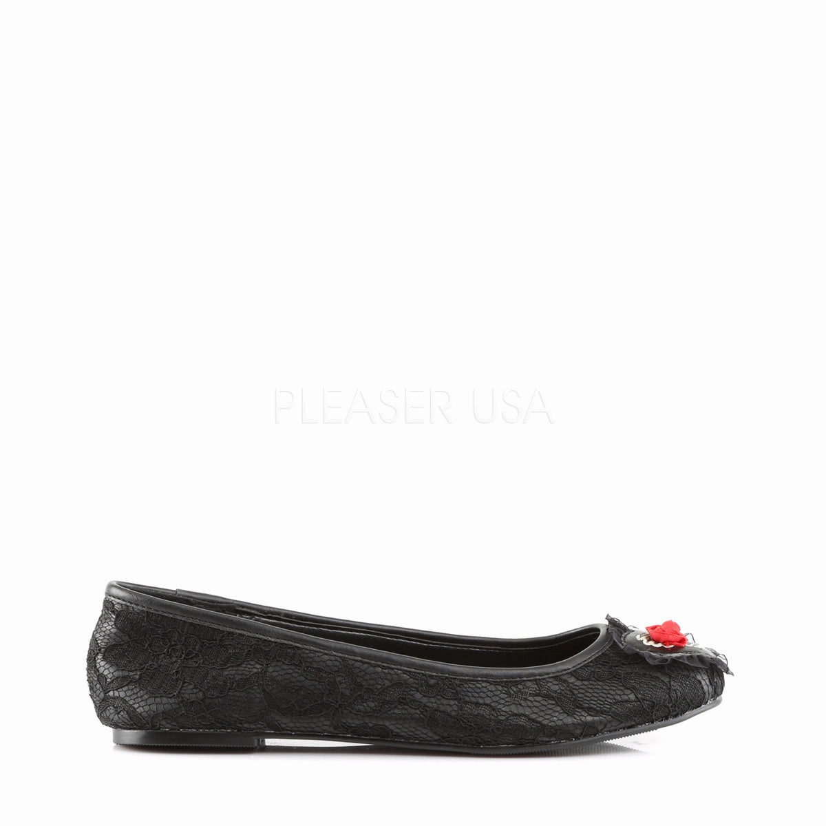 STAR-25  Black Vegan Leather-Lace