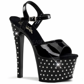STARDUST-709  Black Patent/Black