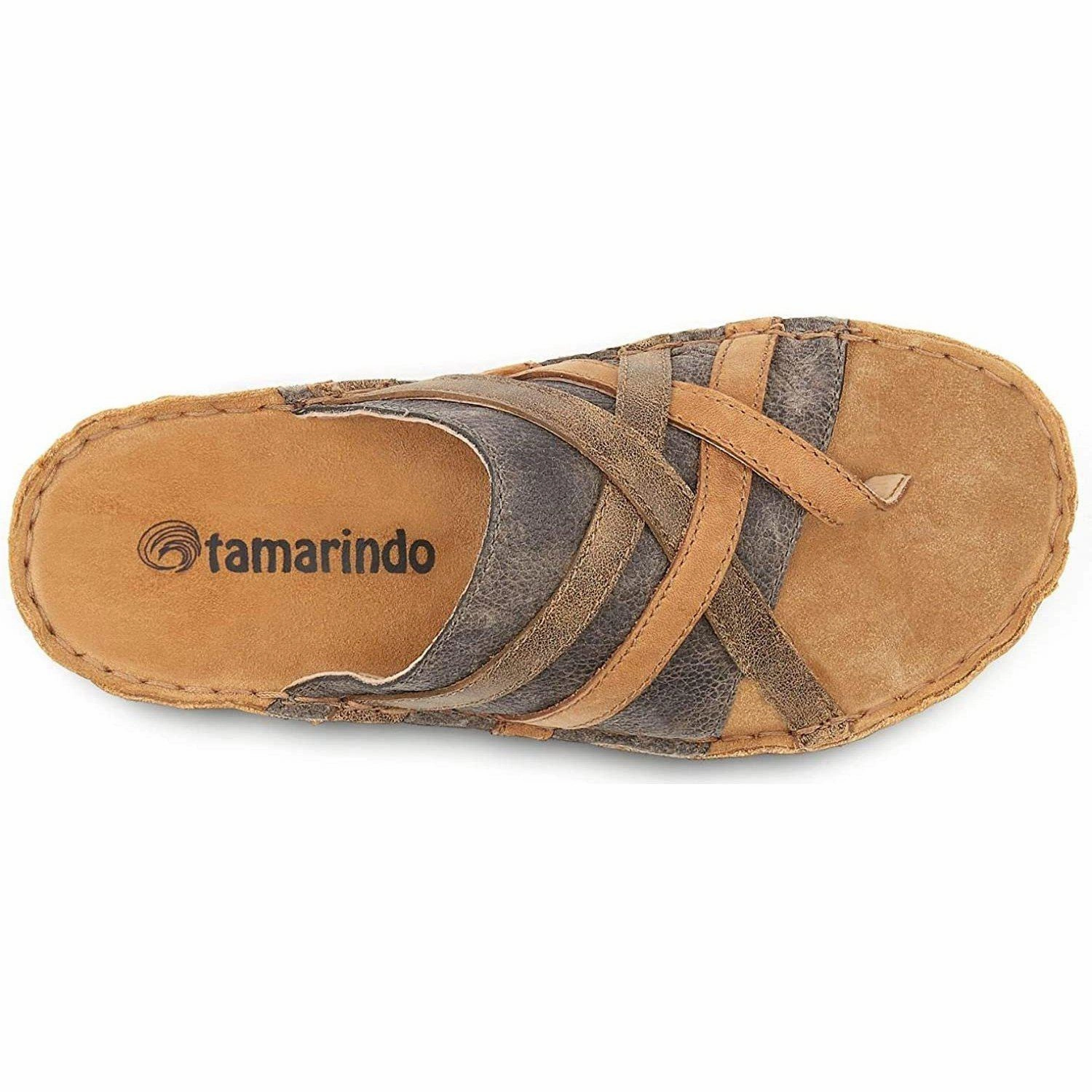 Tamarindo Sanddollar Sandal Women's Leather Softbed Flip Flop