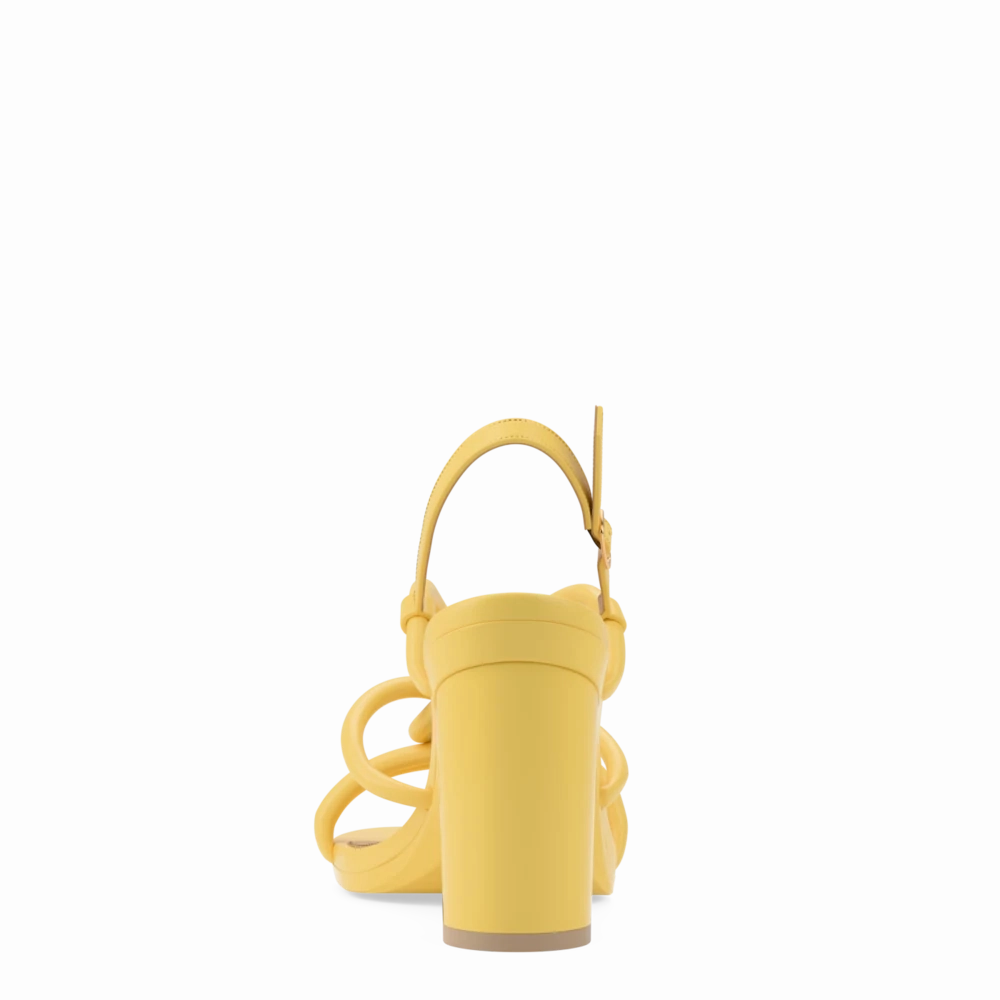 The Capri - Limoncello Vegan Leather 4 Block