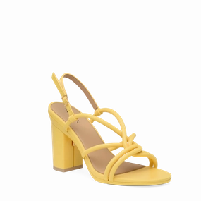 The Capri - Limoncello Vegan Leather 4 Block