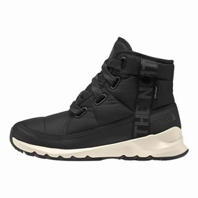 THE NORTH FACE Women's ThermoBall Lace Up Luxe WP, TNF Black/Asphalt Grey, 6