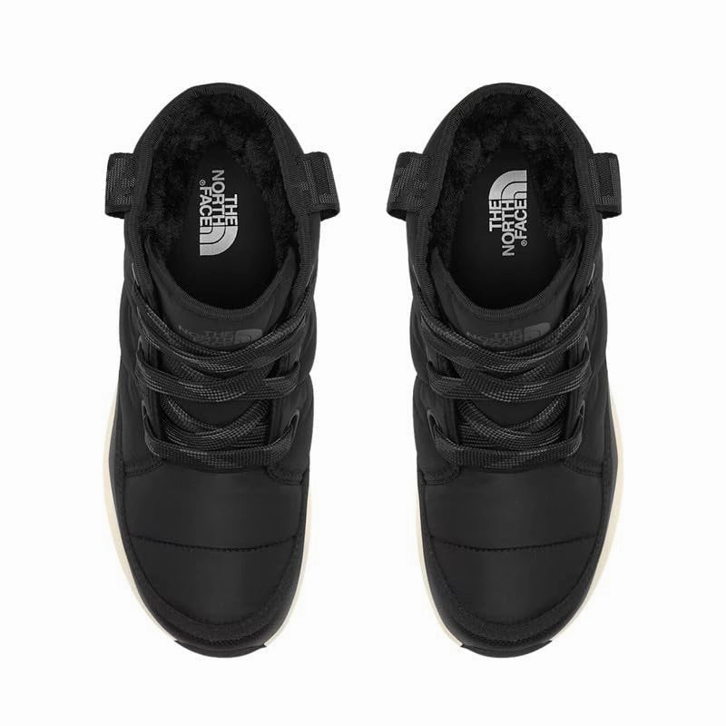 THE NORTH FACE Women's ThermoBall Lace Up Luxe WP, TNF Black/Asphalt Grey, 6