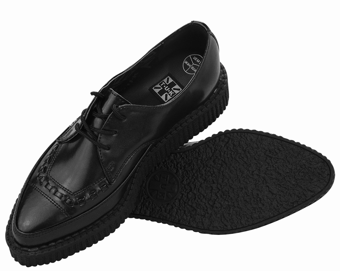 TUK-A8533 Lace Up Pointed Creeper