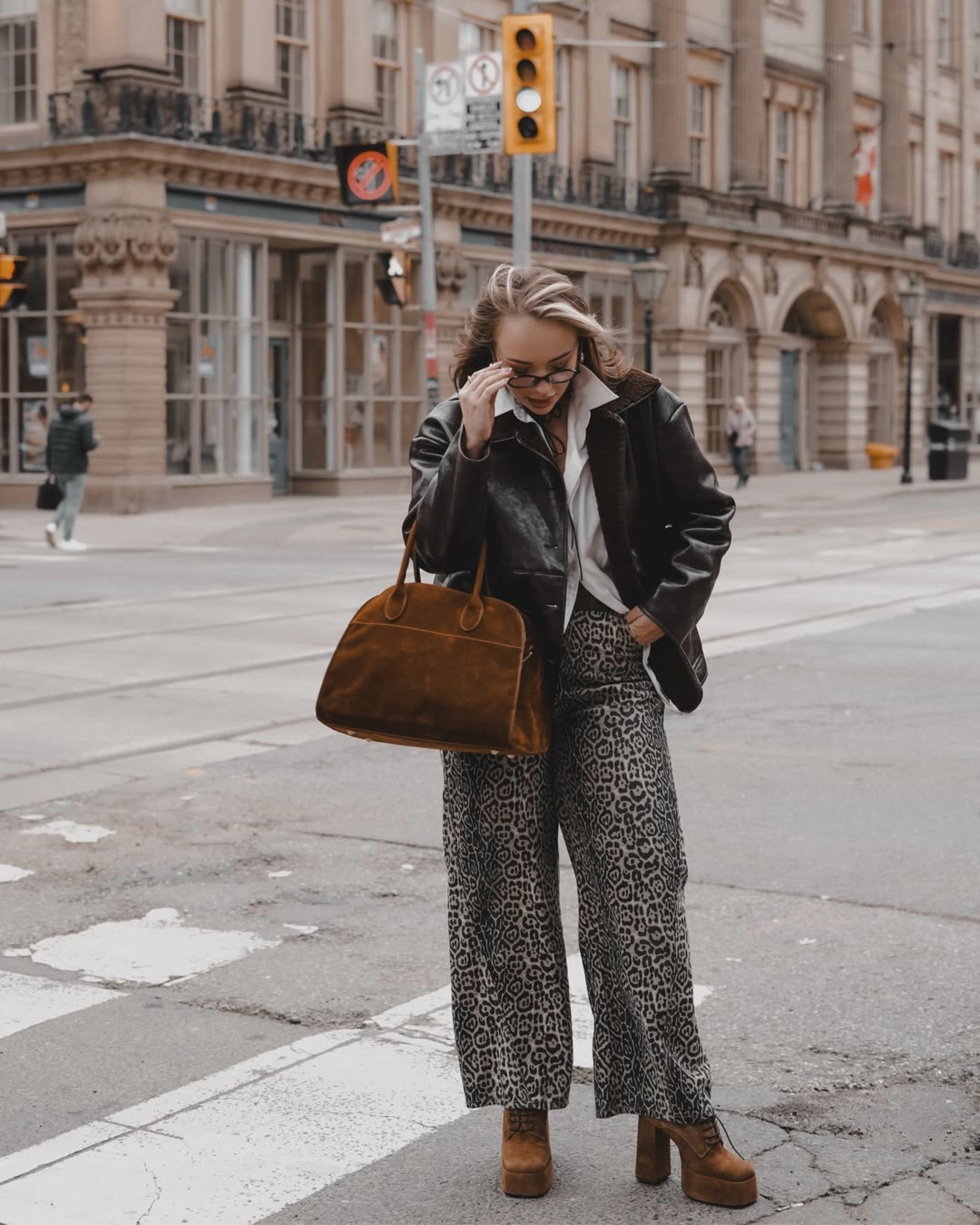 Ursuline Brown Suede
