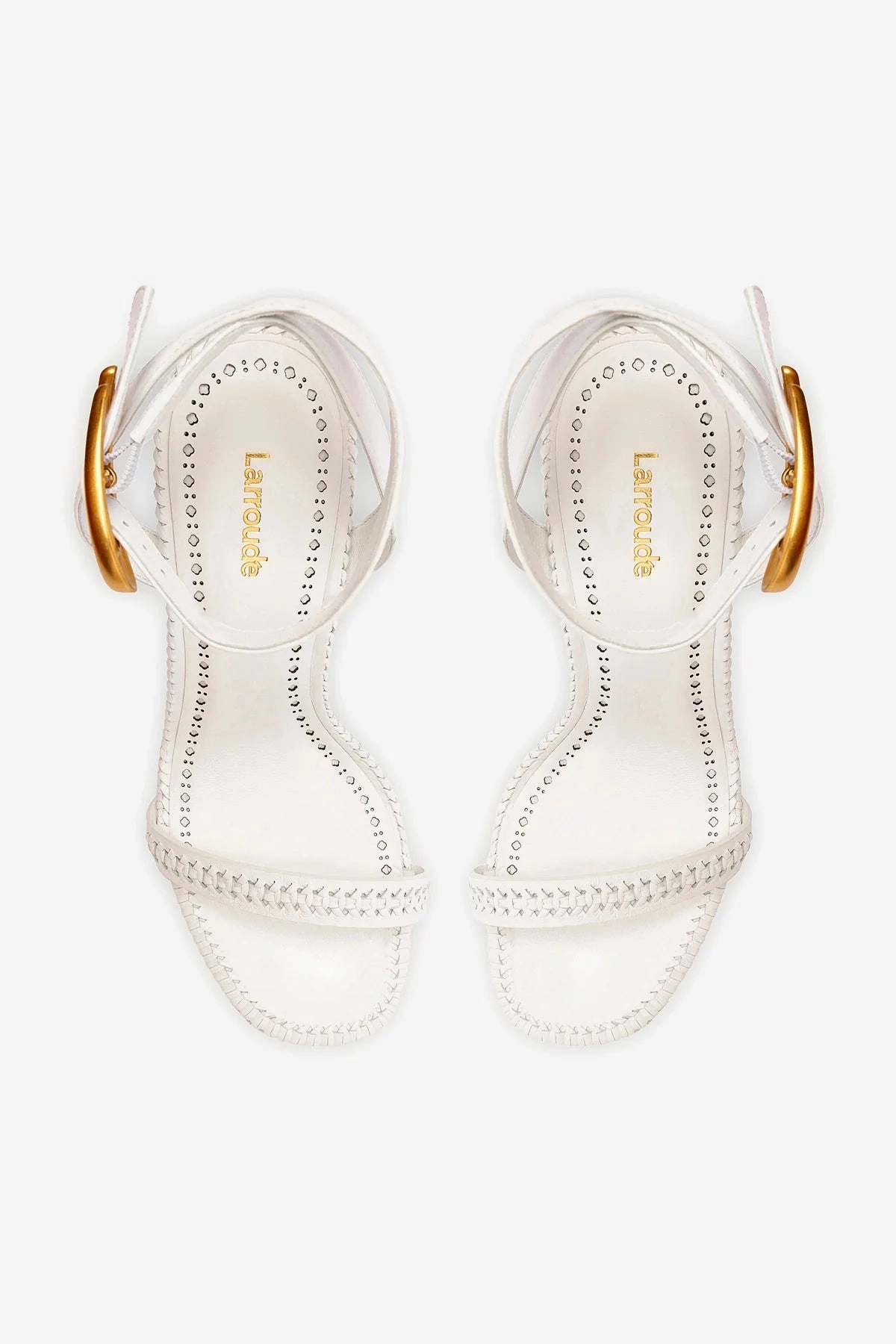 Verona Sandal In White Leather