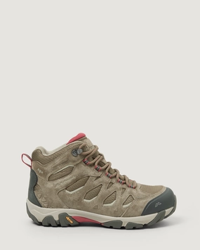 Women's Mornington Waterproof Mid Hiking Boots - Olive/Umber