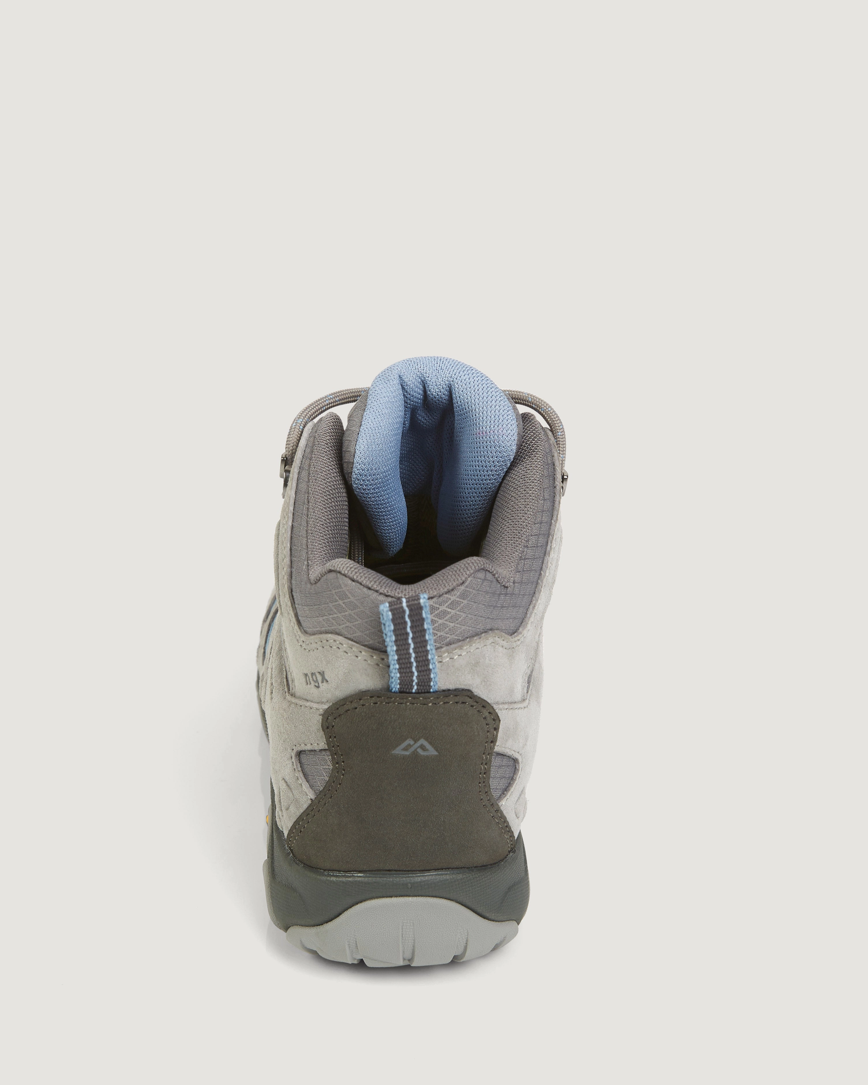 Women's Mornington Waterproof Mid Hiking Boots - Steel Grey/Faded Denim