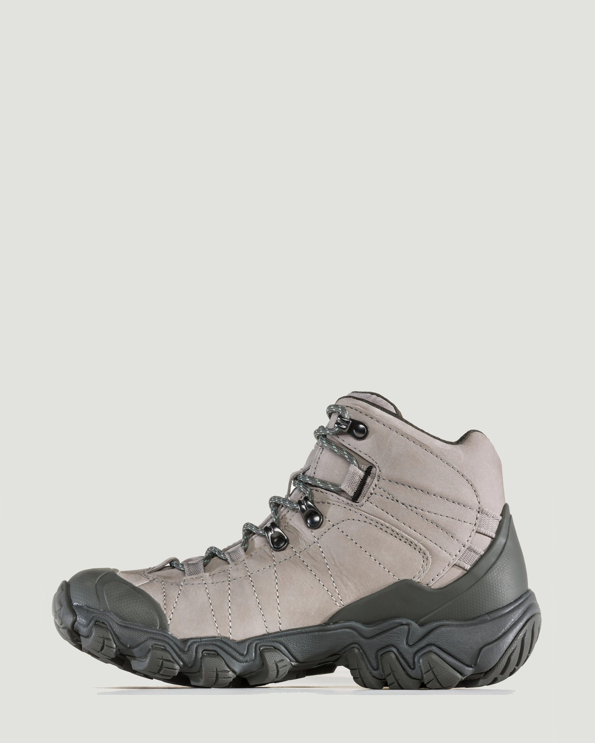 Women's Oboz Bridger Waterproof Mid Hiking Boots - Frost Grey