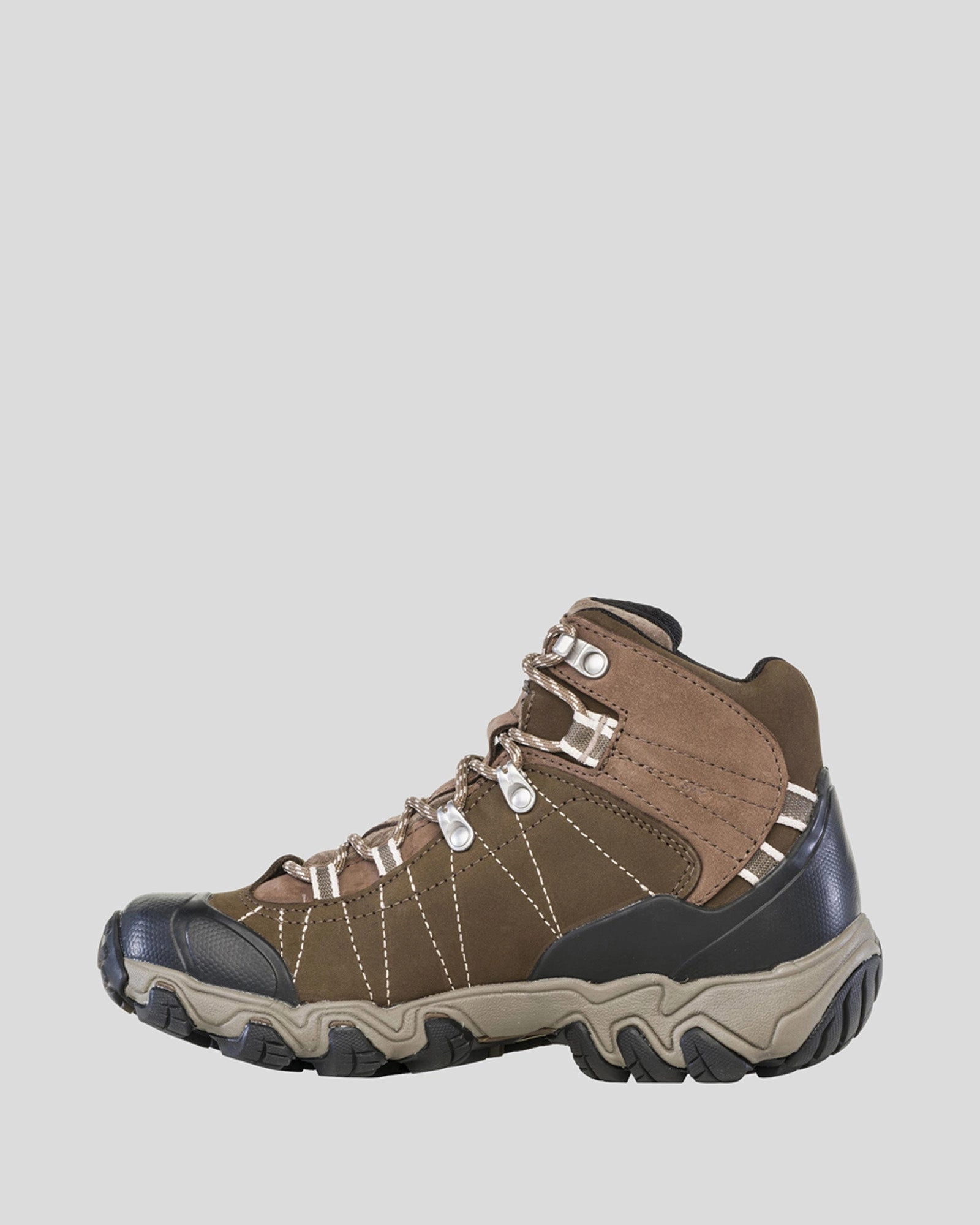 Women's Oboz Bridger Waterproof Mid Hiking Boots - Walnut
