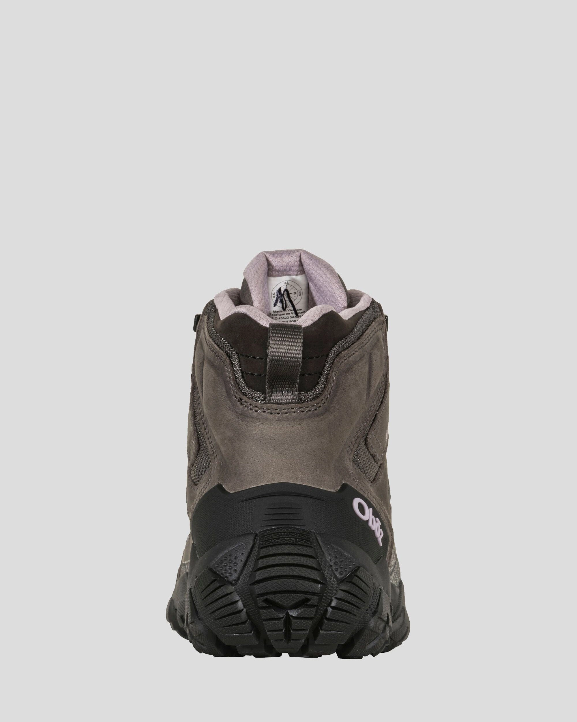 Women's Oboz Sawtooth X Mid Waterproof Hiking Boots - Charcoal