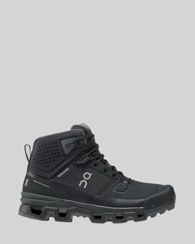 Women's On Running Cloudrock 2 Waterproof Hiking Boots - Black/Eclipse