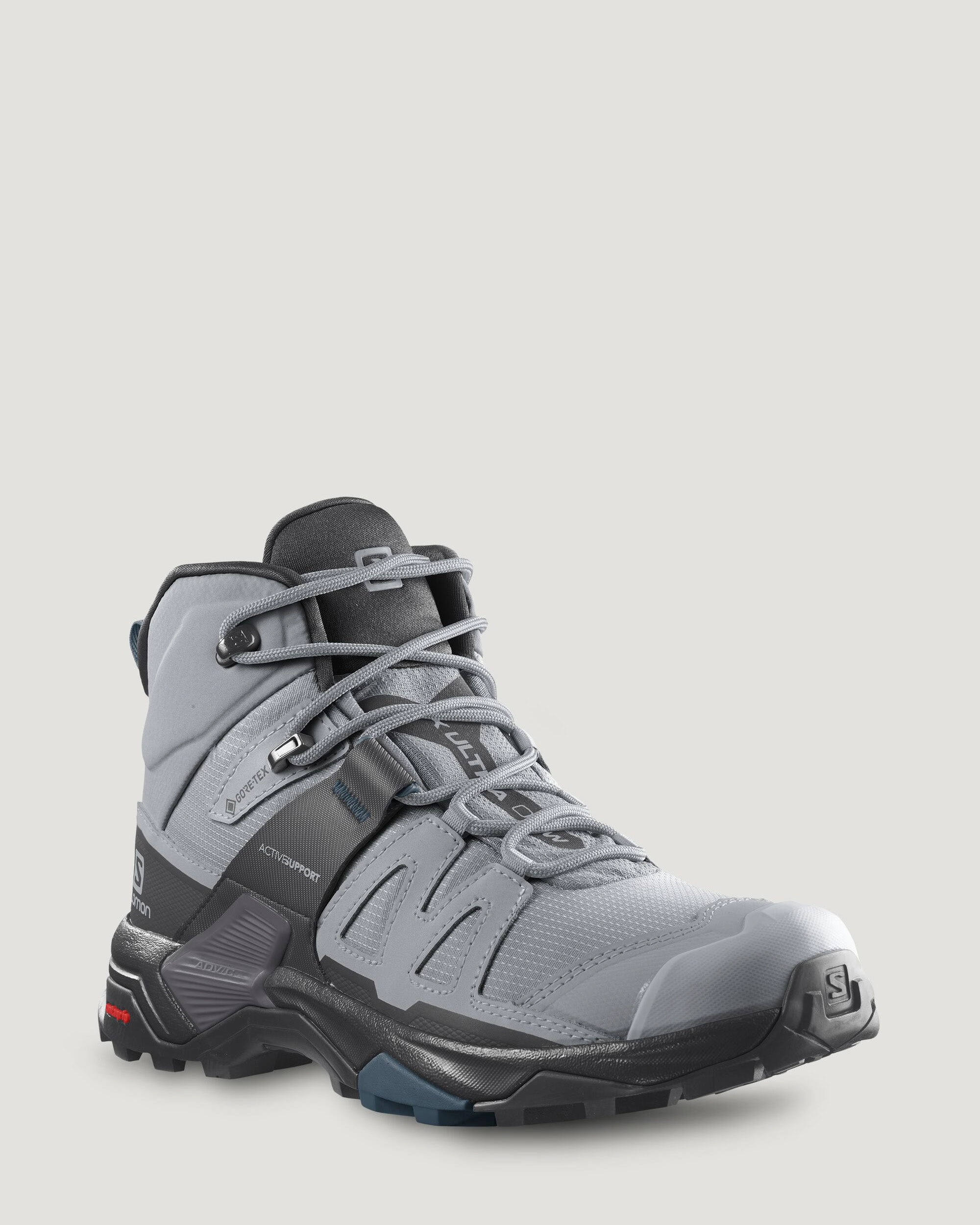 Women's Salomon X Ultra 4 GORE-TEX Mid Hiking Boots - Quarry/Black/Legion Blue