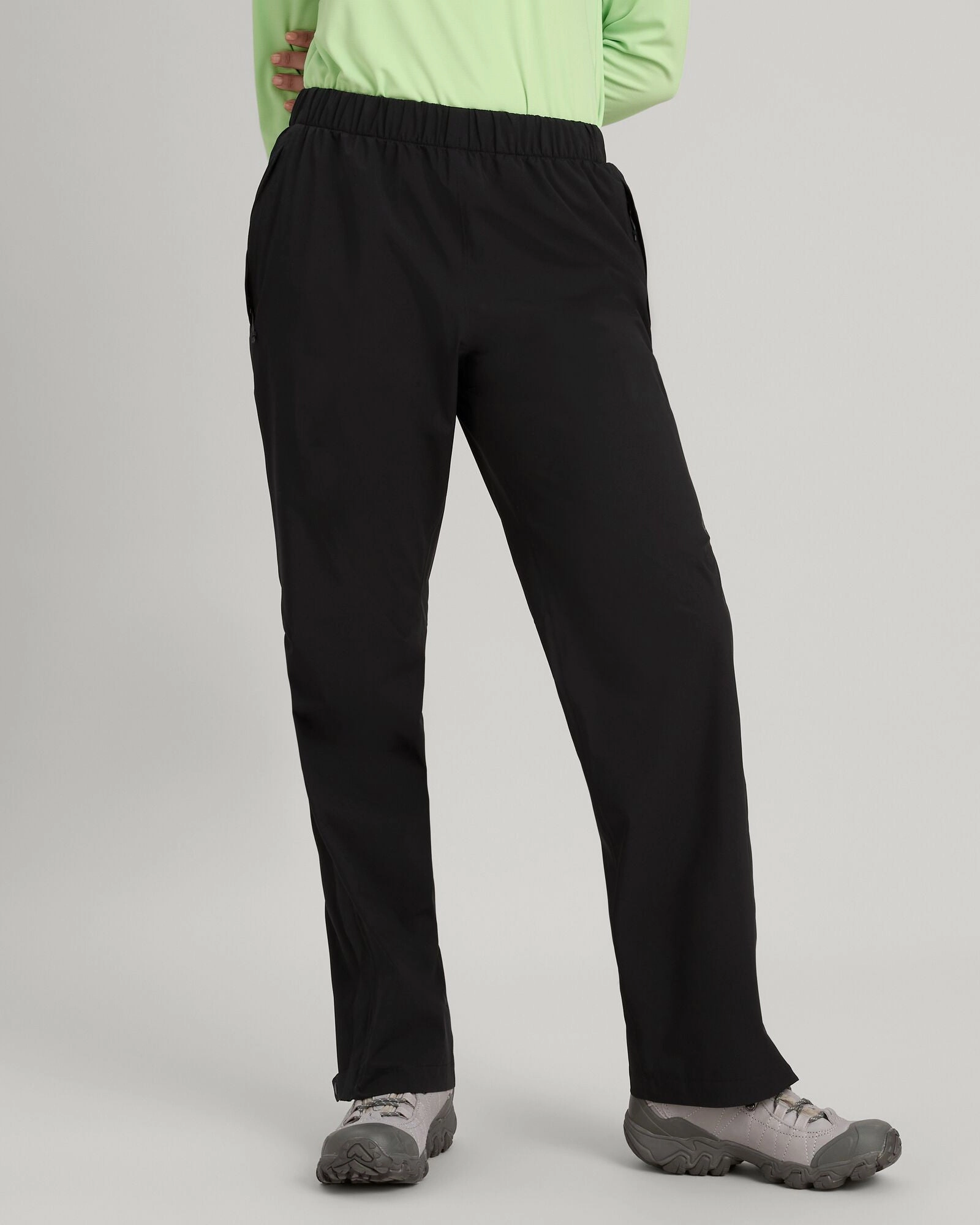 Women's Trailhead Stretch 2.5-layer Rain Pants - Black Stingray