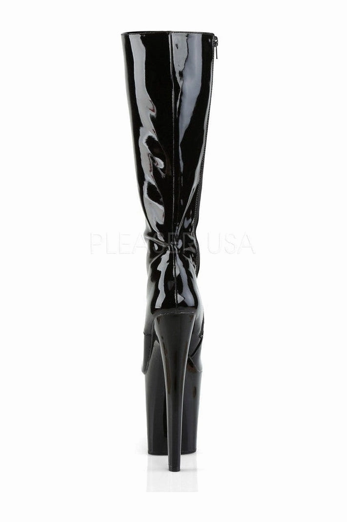 XTREME-2020 Platform Boot  | Black Patent