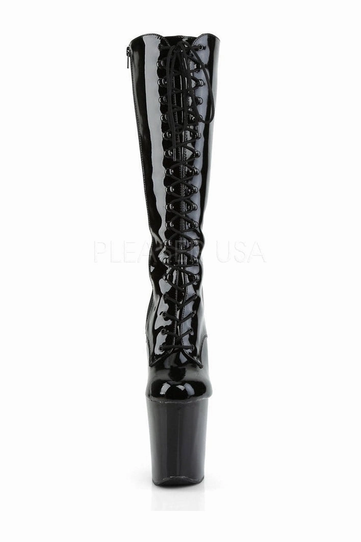 XTREME-2020 Platform Boot  | Black Patent