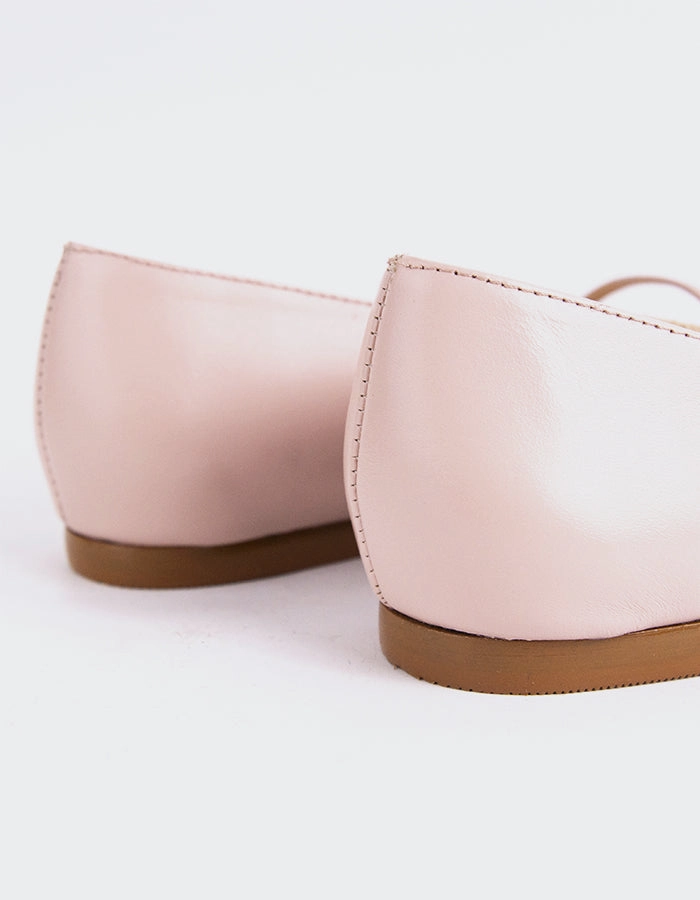 Yarrow Off Wht.Pink Leather